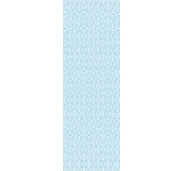 Estore de rolo modernos com padrão de ondas diferente - TenStickers