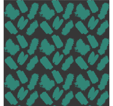 Estore de rolo modernos tinta preta e verde - TenStickers