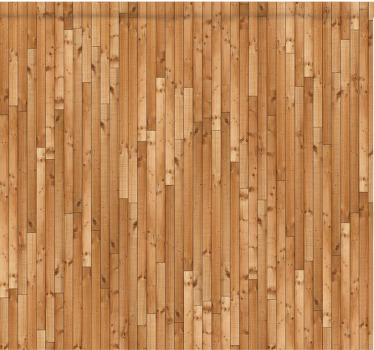 Patronen rolgordijn vintage verticale dennenplanken - TenStickers