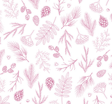 Bathroom roller blind white background pink pine - TenStickers