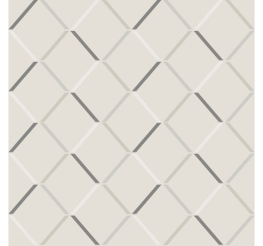 Tenda a rullo grigia rombi nordici - TenStickers