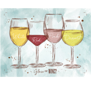 Estore de rolo para cozinha rústico vinho - TenStickers