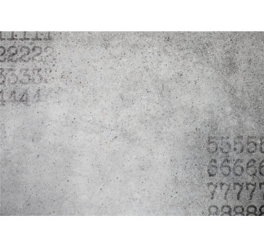 グレー ブラインド 数値石材テクスチャ - TENSTICKERS