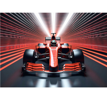 Red blind red formula one - TenStickers