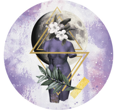 ブラインド 紫 デジタルコラージュ - TENSTICKERS