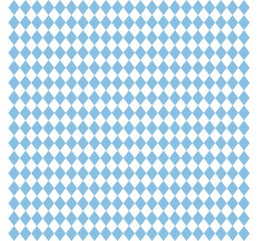 Toile fenêtre bleu personnalisée traditionnelle - TenStickers