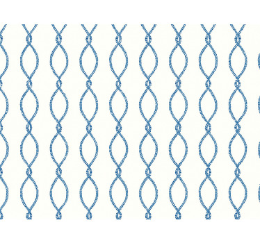 Modern blind in elegant blue design - TenStickers