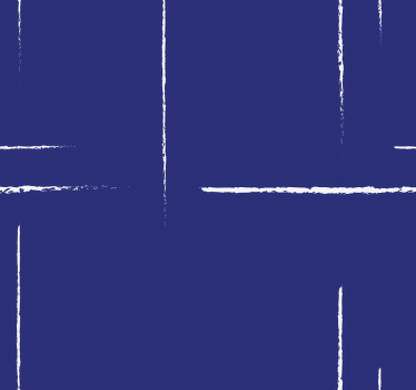 Niebieska roleta w nowoczesny wzór linii - TenStickers