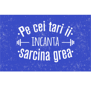 Niebieska roleta, która zachwyca swoją mocą - TenStickers