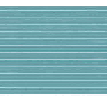 Niebieska roleta w poziome paski - TenStickers