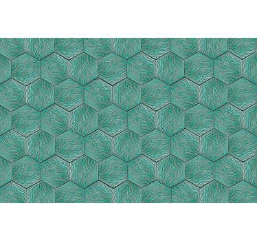 Store enrouleur vert panot gaudí vert - TenStickers