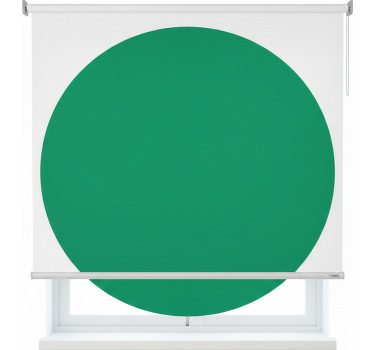 Store enrouleur vert émeraude - TenStickers