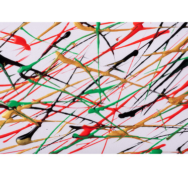 Rolgordijn woonkamer splash gestructureerde tint - TenStickers