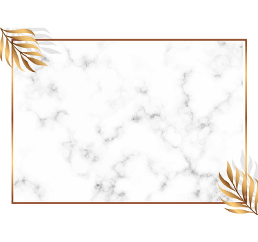 White window blind luxury marble design - TenStickers