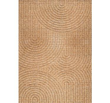 Estore de rolo bege com efeito de arcos tecido - TenStickers