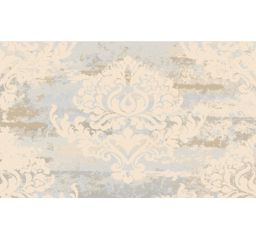 Estore de rolo bege com estampa de mosaico creme - TenStickers