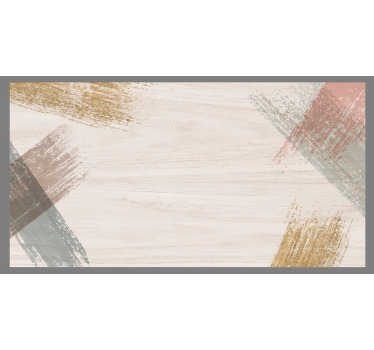 Beige roller blind woodblock - TenStickers