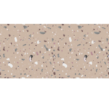 Estor enrollable beige beige terrazzo - TenVinilo