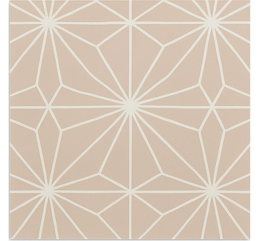 Estor enrollable beige con patrón de estrellas beige - TenVinilo