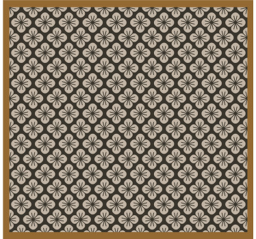 Estor enrollable habitación diseño de suelo - TenVinilo