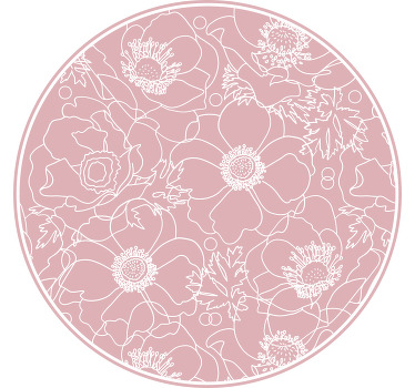 Estor enrollable habitación pintura rosa elegante - TenVinilo