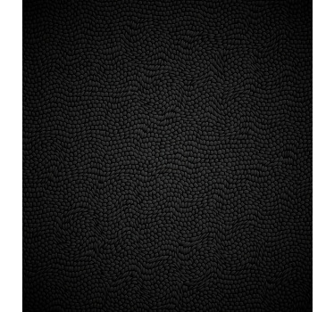 Estor enrollable habitación imitación piel negra - TenVinilo