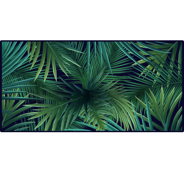 Estor enrollable habitación hojas monstera intensas - TenVinilo