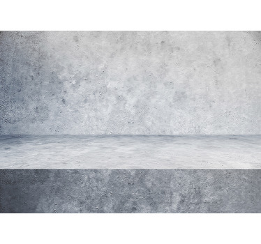 Grå rullegardin bentonlook fotobehang 02 - TenStickers