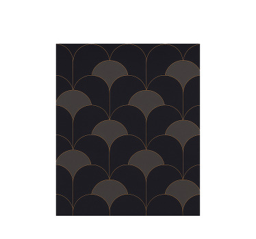 Vintage roller blind with 1920s arches design - TenStickers