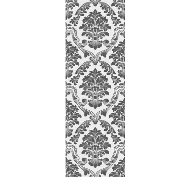 Retro rullegardin med klassisk blomstermotiv - TenStickers