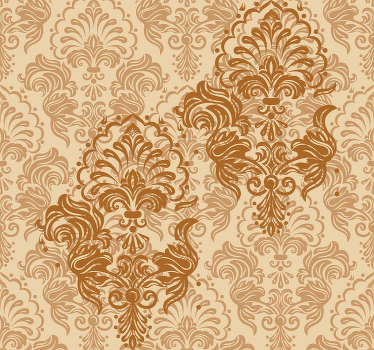 Retro rullegardin med elegante klassiske motiver - TenStickers