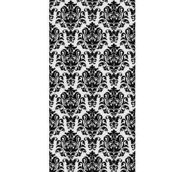 Vintage roller blind elegant monochrome design - TenStickers