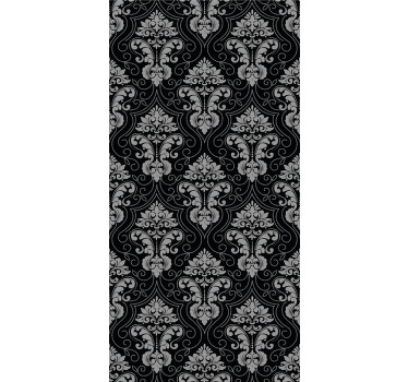 Rollo fenster vintage im eleganten barockstil - TenStickers