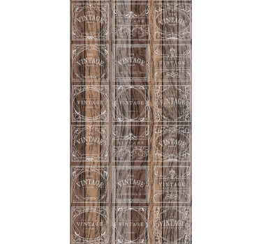 Rollo fenster vintage prägefässer - TenStickers