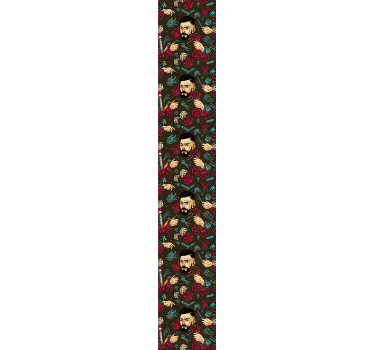 Rollo fenster vintage barbero vintage - TenStickers