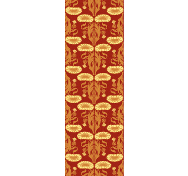 Rolo zavjese berba u stilu art nouveau - TenStickers