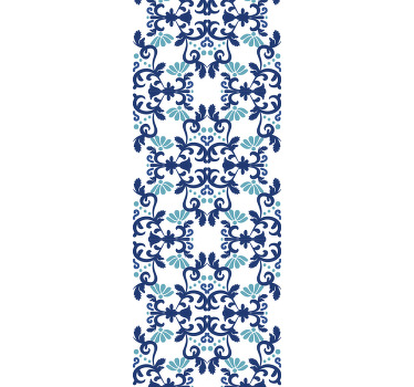 Rolo zavjese berba u klasičnom damask stilu - TenStickers