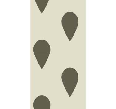 Vintage stor perde - vintage retro avrupa tasarımı - TenStickers