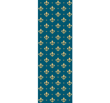 Rollo fenster vintage mit antikem barockmuster - TenStickers