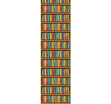 Rollo fenster vintage bunte farbvielfalt - TenStickers