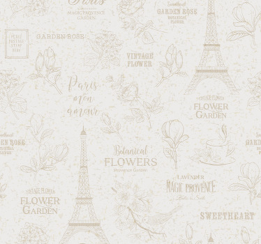 Rollo fenster vintage im pariser stil - TenStickers