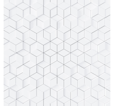 Roletai baltas geometrinis raštas - „Tenstickers“