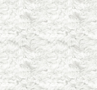 White window blind with a soft texture - TenStickers