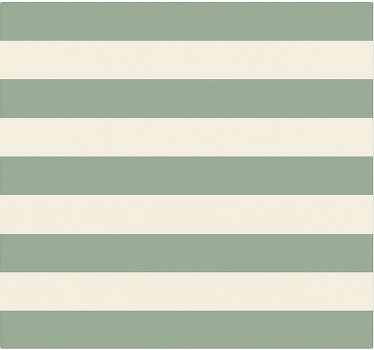 Toile fenêtre chambre motif rayé vert - TenStickers
