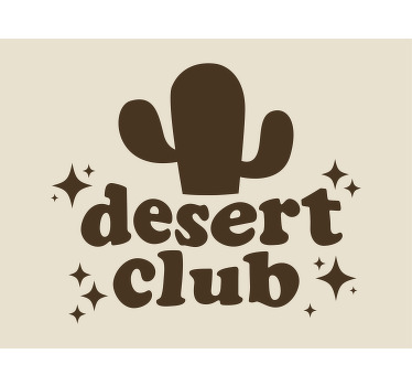 Beige roller blind with psychedelic desert cactus design - TenStickers