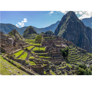 Machu picchu romok redőnyök hálószoba - TenStickers