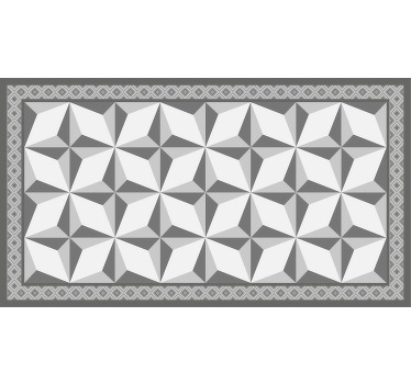 Roletai pilka margot geometrinis raštas - „Tenstickers“