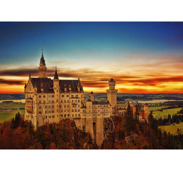 Rollo fenster schlafzimmer schloss im morgenfeld - TenStickers