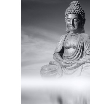 Buddha zen rauhoittava rullaverho olohuoneeseen - Tenstickers