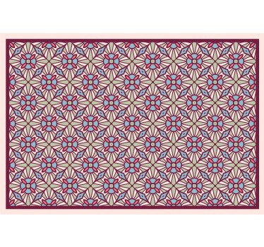Toile fenêtre chambre tapis camelot - TenStickers